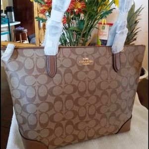 Coach bag tote